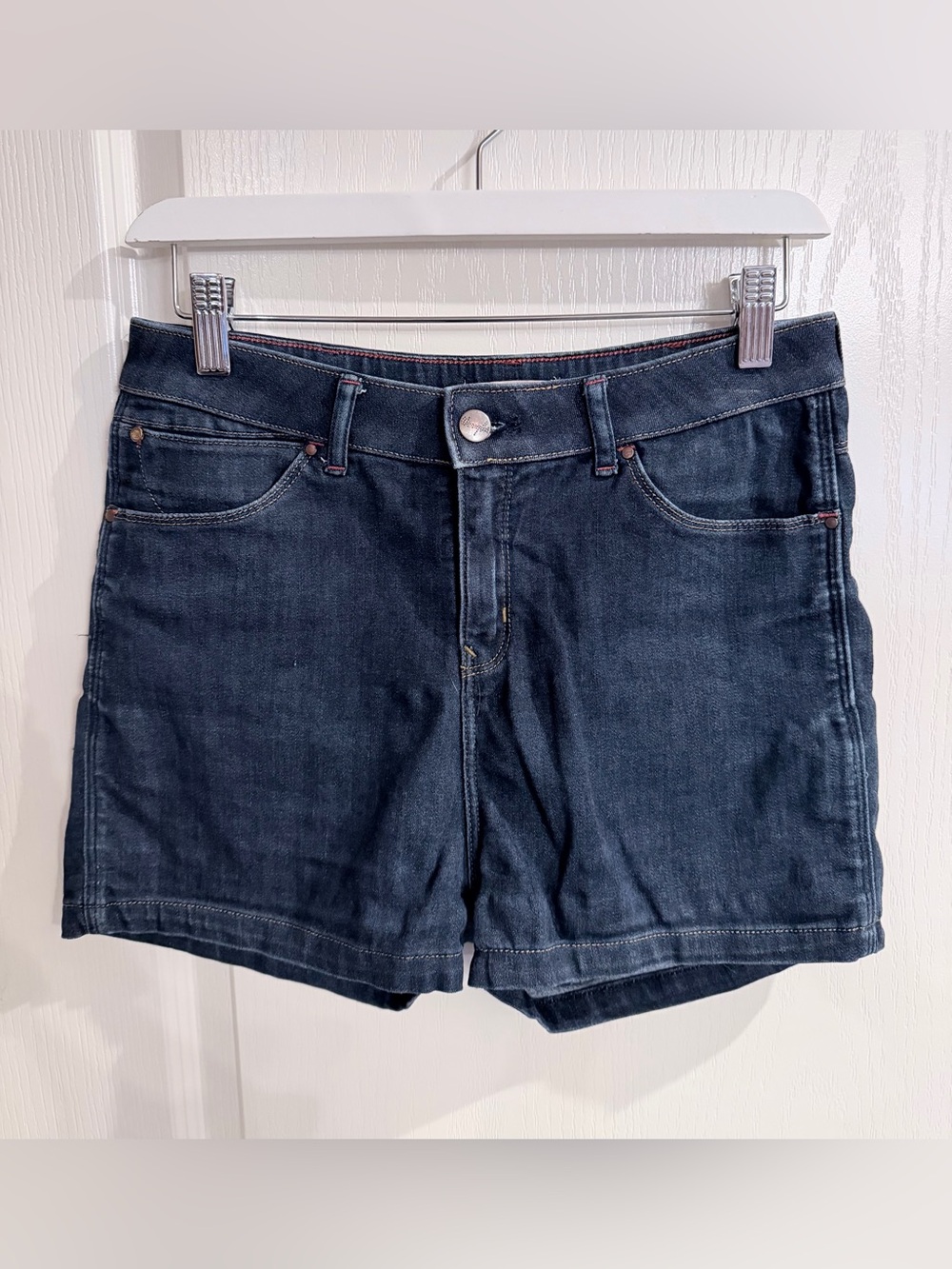 Wrangler Dark Blue Jean Shorts